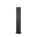 Ledvance Smart+ Wifi LED Lampada a piedistallo 50cm Cube Scuro Grigio Esterni 9.5W 500lm - 830 Luce Calda -  | RGBW - Dimmerabile