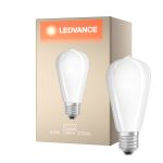 Ledvance Classic LED E27 Pera Filamento Ghiaccio 6.5W 730lm - 827 Bianco Molto Caldo | Sostitua 55W