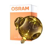 Osram Decor LED Lamp Oro Vetro E27 3.5W 300lm - 827 Bianco Molto Caldo | Sostitutiva 25W