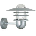 Nordlux Agger Luce Da Parete Brushed Aluminium | Adatto per 1x E27