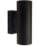 Nordlux Tin Luce Da Parete Metallo Nero Up & Down | Adatto per 2x GU10