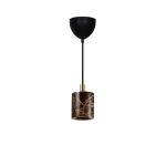 Nordlux Siv Luce Pendente Marmo e Metallo Marrone | 65mm - Adatto per E27