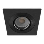 Noxion Incasso Faretti Boxi MR16 Inclinabile Nero |Ritaglio 80mm - IP20 - incl. GU10 Attacco 