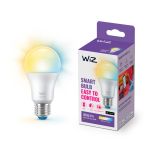WiZ Smart LED E27 Pera Ghiaccio 8W 806lm | Miglior Resa Cromatica - Dimmerabile - Sostitutiva 60W