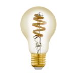 Eglo Connect.Z Smart LED Pera E27 Filamento Ambra 4.9W 360lm - 827-865 Regolabile Bianca | Dimmerabile - Sostitutiva 25W
