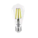 Sylvania ToLEDo Platinum Retro LED Edison Chiara 4W 840lm - 827 Bianco Molto Caldo | Sostitutiva 60W