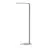 Ledvance LED Lampada da terra Grigio 43W 5400lm - 840 Bianco Freddo | 1500mm - EU Presa