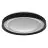 Ledvance Lampada Da Soffitto A LED Gavin Nero 30W 1850lm - 827-865 Regolabile Bianca | Dimmerabile