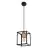 Ledvance Decor Nairobi Acciaio Luce Pendente Nero | Adatto per E27