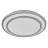 Ledvance Lampada Da Soffitto A LED Orbis Berlin Argento 36W 2450lm - 830 Luce Calda - 