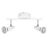 Ledvance LED Decor Faretti Acciaio Bianca 6W 460lm - 827 Bianco Molto Caldo | Dimmerabile