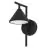 Ledvance LED Decor Luce Da Parete Fuji Nero 5W 180lm - 930 Luce Calda - | Miglior Resa Cromatica