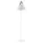 DFTP by Nordlux Strap Lampada da terra Metallo e Leather Bianca | Adatto per E27