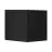 Nordlux Milda Kubi Luce Da Parete Aluminium Nero 4.9W 290lm - 830 Luce Calda - 