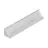 Topmet LED Profilo CABI12 E slide - 1m - Complete set - Aluminium raw alu.