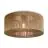 Good&Mojo Luce da soffitto Iguazu Tessuto Marrone L | Adatto per 1x E27 
