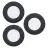 Confezione Multipack 3x Eglo Incasso Faretti Fueva 6 Plastica Nero 11.1W 1350lm - 827-840-865 CCT