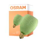 Osram Decor LED Lamp Verde Vetro E27 3.5W 300lm - 827 Bianco Molto Caldo | Sostitutiva 25W