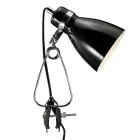 Nordlux Lampada Da Tavolo Cyclone Clamp Metallo Nero | Adatto per 1x E14