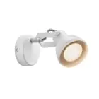 Nordlux Aslak Luce Da Parete Metallo Bianca | Adatto per GU10