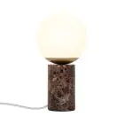 Nordlux Lampada Da Tavolo Lilly Vetro Marrone | Adatto per 1x E14
