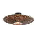 Good&Mojo Luce da soffitto Bali Bambù Nero M | Adatto per 1x E27 