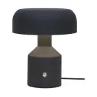 It's about RoMi Lampada Da Tavolo Porto Ferro Nero | Adatto per 1x E27 