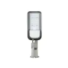 Bright Choice Illuminazione Stradale LED 50W 6000lm 70x140D - 740 Bianco Freddo | IP65 - Sensore Di Luce - Asimmetrico