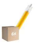 Confezione Multipack 6x Osram LED Slim Line R7S LED R7S 118mm Chiara 8W 806lm - 840 Bianco Freddo | Sostitutiva 60W