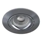 Noxion Incasso Faretti Vision MR16 Inclinabile Grigio | 82mm - Ritaglio 69mm - IP20 - incl. GU10 Attacco 