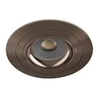 Noxion Incasso Faretti Logic MR16 Inclinabile Bronze | 92mm - Ritaglio 80mm - IP20 - incl. GU10 Attacco 