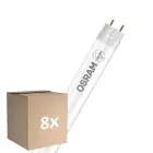 Confezione Multipack 8x Osram Tubo LED T8 (EM/Mains) Standard Output 5.4W 650lm - 865 Luce Del Giorno | 44cm - Sostitutiva 15W