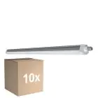 Confezione Multipack 10x Ledvance Stagna LED Stagna Compatto 44W 5400lm - 840 Bianco Freddo | 120cm 