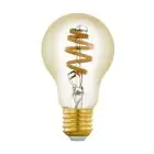 Eglo Connect.Z Smart LED Pera E27 Filamento Ambra 4.9W 360lm - 827-865 Regolabile Bianca | Dimmerabile - Sostitutiva 25W