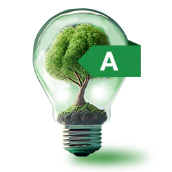 classe energetica a lampadina